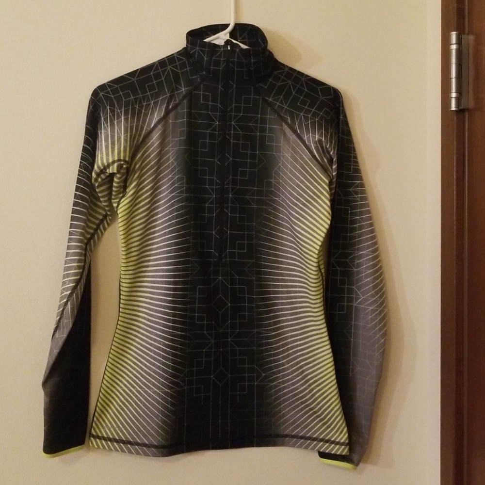 Nike pro dri-fit half zip running shirt